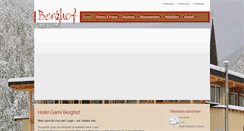 Desktop Screenshot of berghof-achensee.at